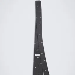 CHOKORE Men Printed Silk Skinny Tie image 2