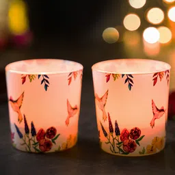 Kolorobia Humming Bird Candle Votives Set of 2-picture-28
