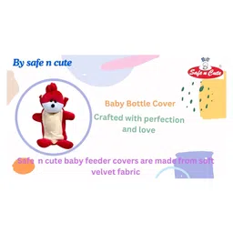 Safe n Cute Bottle cover for Infant &Toddler-100 ml to 150 ml image 4
