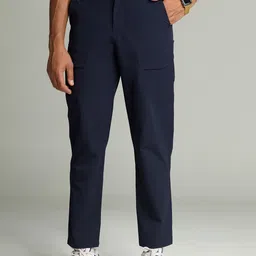 CAVA Men Classic Straight Fit Low-Rise Trousers-image-14