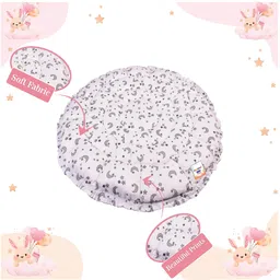 Babytoons Baby Nest for New Born Reversible Bed Sleeping Bedding Set (0-6 Months, Grey) image 5