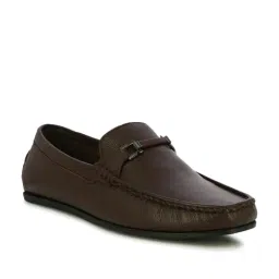 Alberto Torresi Men's Ripon Dark Brown Loafers-picture-35
