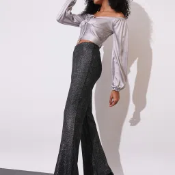 Globus Black Textured Treggings image 5