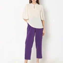 Vero Moda White Regular Fit Top image 5