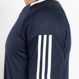 Adidas Blue M SERENO 3S T-Shirt image 5