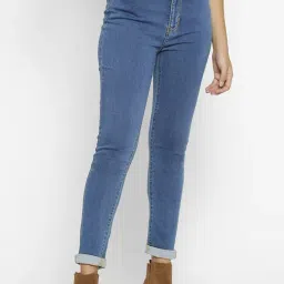 FOREVER 21 WOMEN MID WAIST SKINNY FIT ANKLE LENGTH JEANS-picture-15