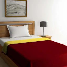 Romee Maroon & Yellow 300 TC Comforter - Set of 1-picture-7
