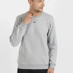 Reebok Grey Round Neck Sweatshirt-picture-31
