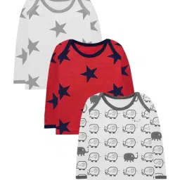 A.T.U.N. Kids Multicolor Cotton Printed Full Sleeves T-Shirt(Pack of 3)-picture-25
