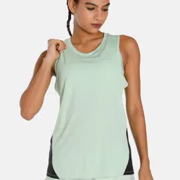 Puma RUN FAVORITE Mint Green Tank Top-image-63