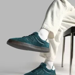 Rare Rabbit Men's ZENITH Green Sneakers-image-76