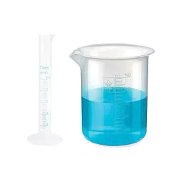 Bello PB-PC-S6-10-500 Measuring Cylinder 10 ml & Measuring Beaker 500 ml (Pack of 6)-image-4