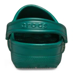 Crocs Men's Classic Emerald Green Back Strap Clogs image 5