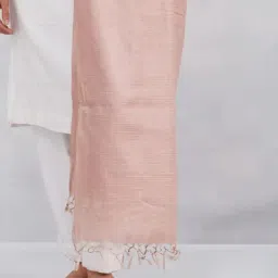 Fabindia Rosewood Solid Dupatta image 5