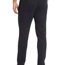 Octave Navy Blue Polyester Regular fit Solid Track Pants image 5