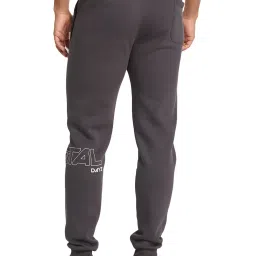 Octave Grey Polyester Regular fit Solid Track Pants image 5