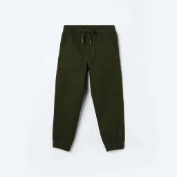 Fame Forever by Lifestyle Boys Olive Cotton Solid-picture-32