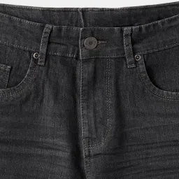 R&B Boys Grey Cotton Shorts image 4