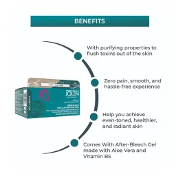 Jolen New York Creme Bleach with Clay and Aloe Vera - 40 gm image 5