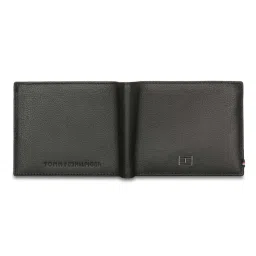 Tommy Hilfiger Black Walworth Leather Small Passcase Wallet image 5