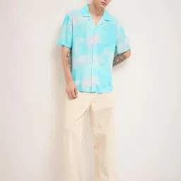 THE BEAR HOUSE Multi Rayon Regular fit Tie - Dye Shirts image 5