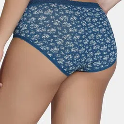 Zivame Pack of 3 Printed Cotton Low-Rise Hipster Briefs image 2