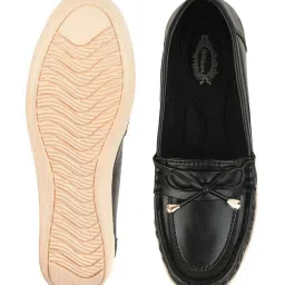 Shoetopia Kids Black Casual Loafers image 5