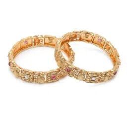 YouBella Gold Plated Stylish Bangle image 2