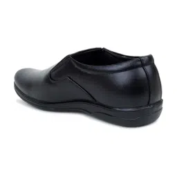 Action Men's Black Formal Loafers image 5