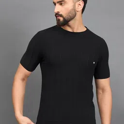 CLAPTON Men Polo Collar T-shirt-image-4