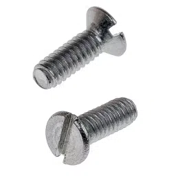 RS PRO Machine Screw M2.5x12 mm Stainless Steel Slot Countersunk, 1795660 (Bag of 100 pcs)-image-35