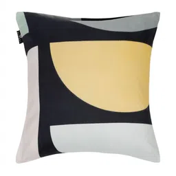 Arrabi Blue & White Set of 3 Geometric Square Cushion Covers image 4