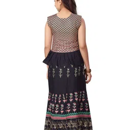 BAESD Girls Printed Ready to Wear Lehenga & image 5
