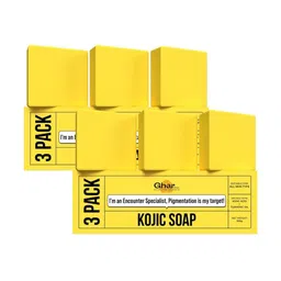 GHAR SOAPS Set Of 6 Kojic Acid 2% Soap with Niacinamide - 100 g each-picture-32