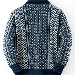 Mast & Harbour Men Printed Cardigan image 2
