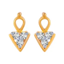 P.C. Chandra Jewellers 18 kt Gold & Diamond Earrings-picture-43