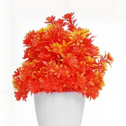 Dekorly Multi Plastic Fern Artificial Flowers & Plants With Pot image 5