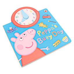 penguin random house Peppa Pig Peppa's Busy Day Die cut Board Book - English-picture-6
