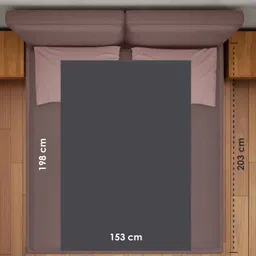 Zoe Waterproof Queen Size Mattress Protector - Grey image 3