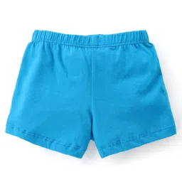 Babyhug 100% Cotton Knit Trunks Boats & Whales Print Pack of 3 - Multicolour image 3