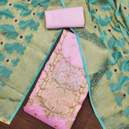 KALINI Unstitched Dress Material-picture-27