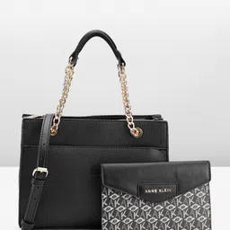 ANNE KLEIN Structured Shoulder Bag image 2