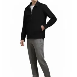 Louis Philippe Black Regular Fit Jacket image 5