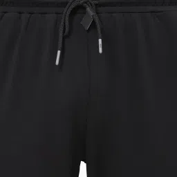 Dida Black Polyster Regular Fit Solid Trackpant image 5