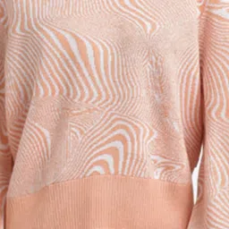 Levi's Peach & White Printed Sweater image 5