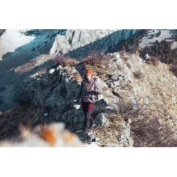 Forclaz by Decathlon Purple Plain Down Jacket image 5