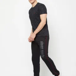 Sporto Flaky Black Regular Fit T-Shirt image 5