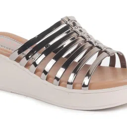 Fausto Women's Steel Casual Wedges image 5