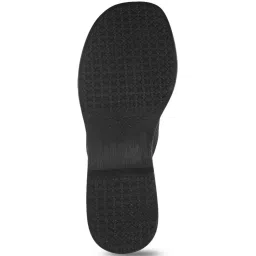 Metro Women's Black Cross Strap Wedges image 5