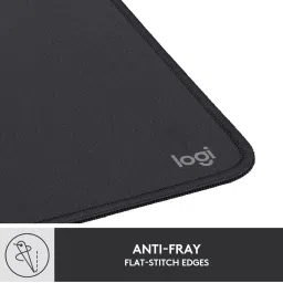 Logitech Mouse Pad - Studio Series, Computer Mouse Mat with Anti-Slip Rubber Base (Graphite Black) image 5
